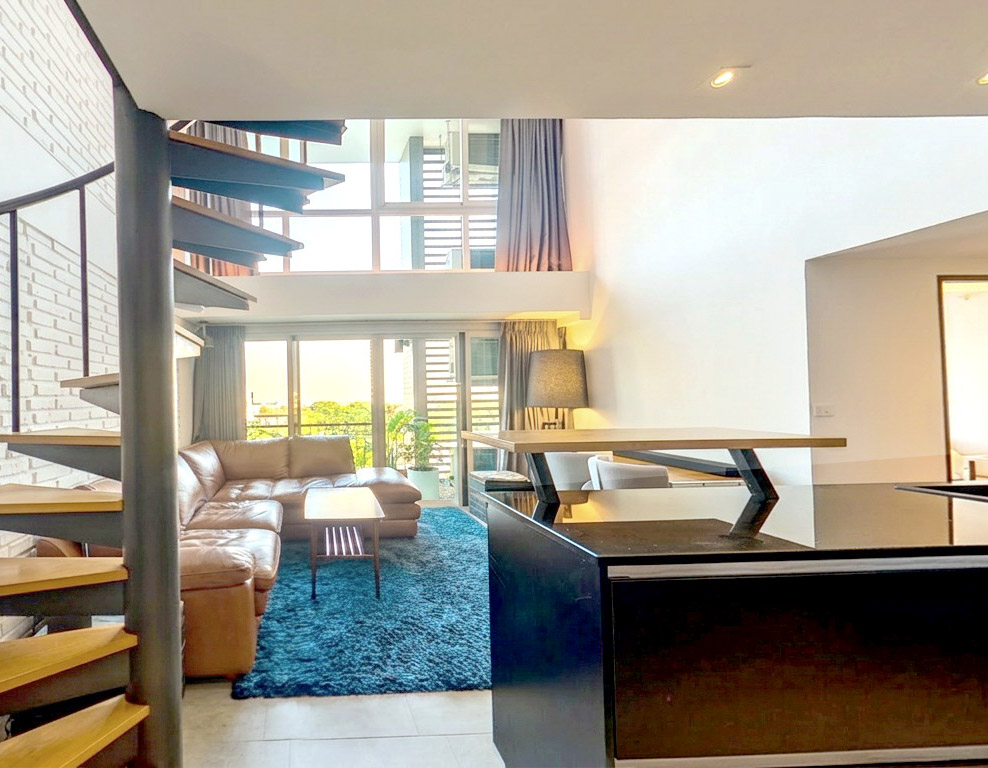 DLV Condo Duplex 2BR 110 SQM for Rent near BTS Thonglor