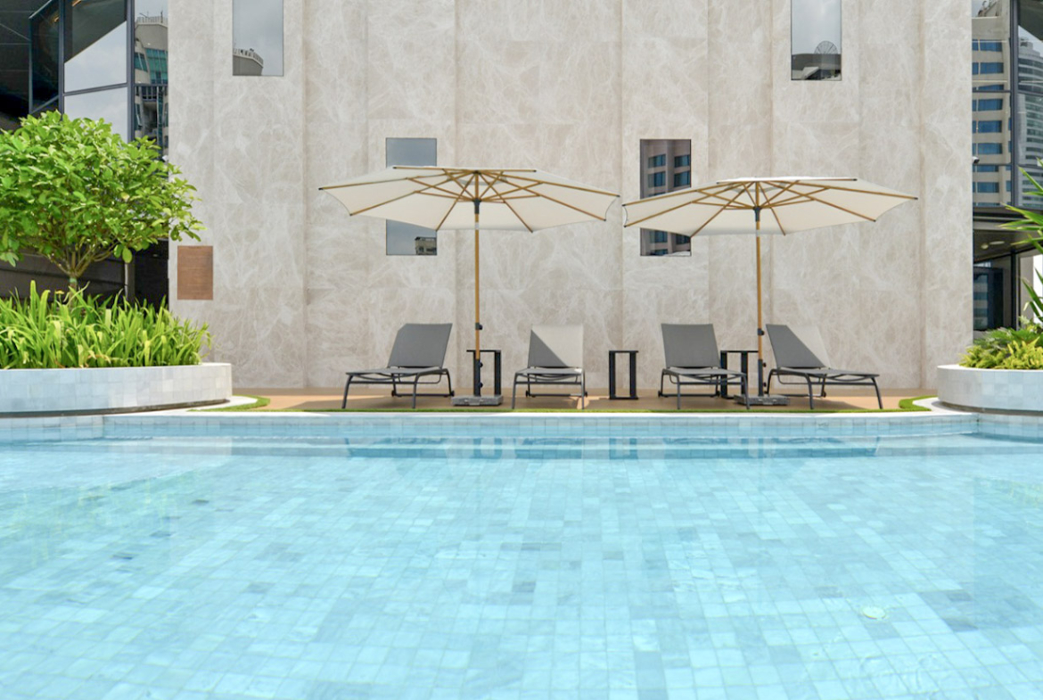 2BR Condo 106 SQM Sukhumvit 20 Near BTS Asoke | High Floor