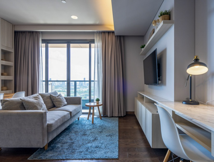 The Lumpini 24 2BR Condo 54.3 SQM | Near BTS Phrom Phong