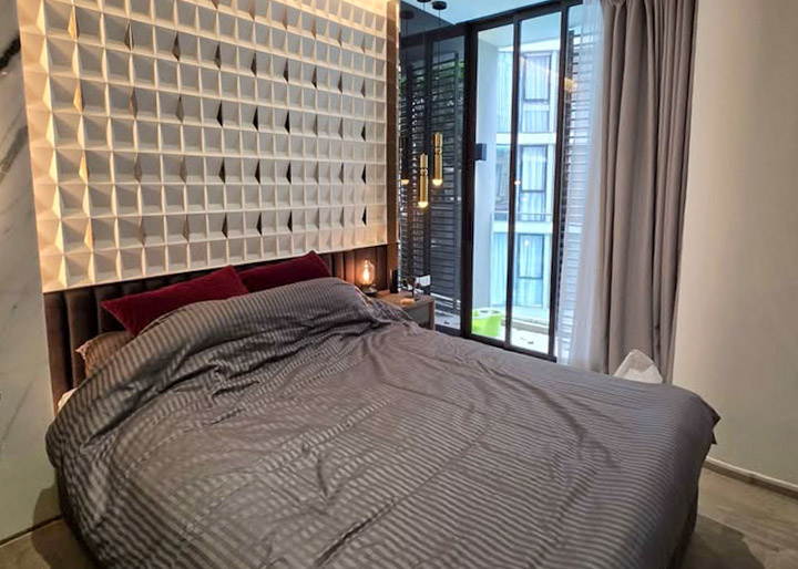 41 SQM FYNN Asoke Condo Rent near BTS Asoke