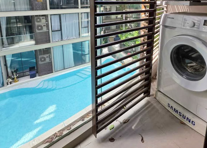 41 SQM FYNN Asoke Condo Rent near BTS Asoke