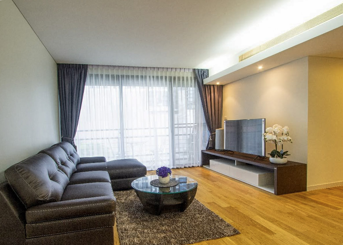 MODE Sukhumvit 61 for Rent, 2 Bedrooms, 87.24 SQM near BTS Ekkamai